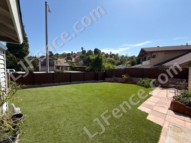 6FT WPC Privacy Fence